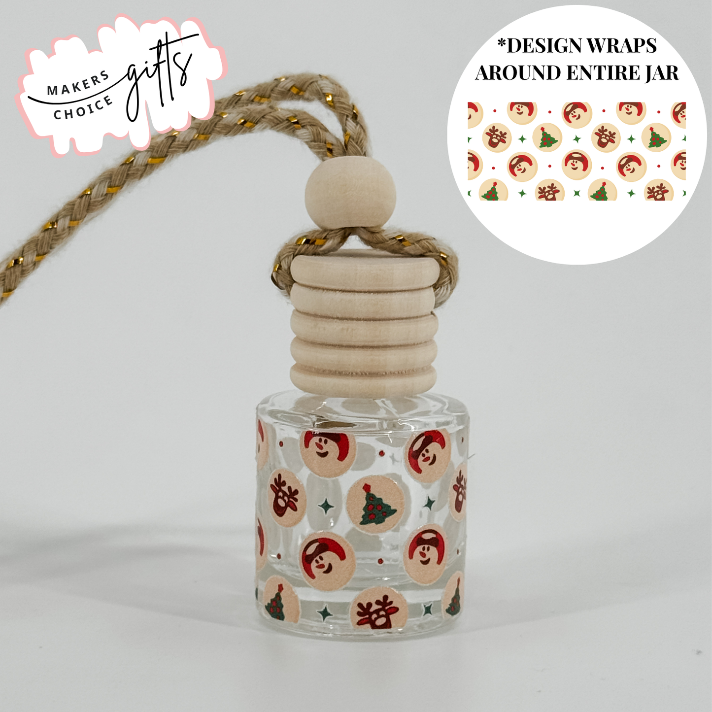 Holiday Car Diffusers - Merry & Bright