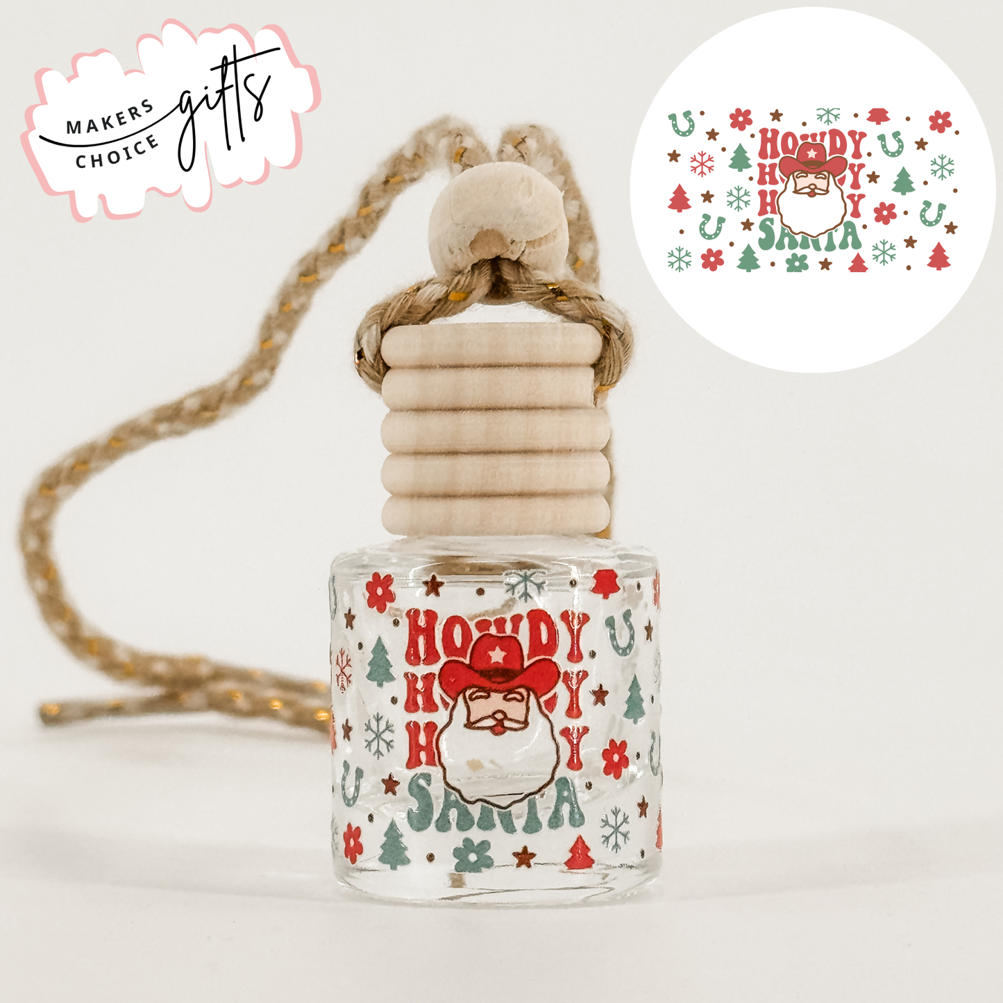 Holiday Car Diffusers - Merry & Bright