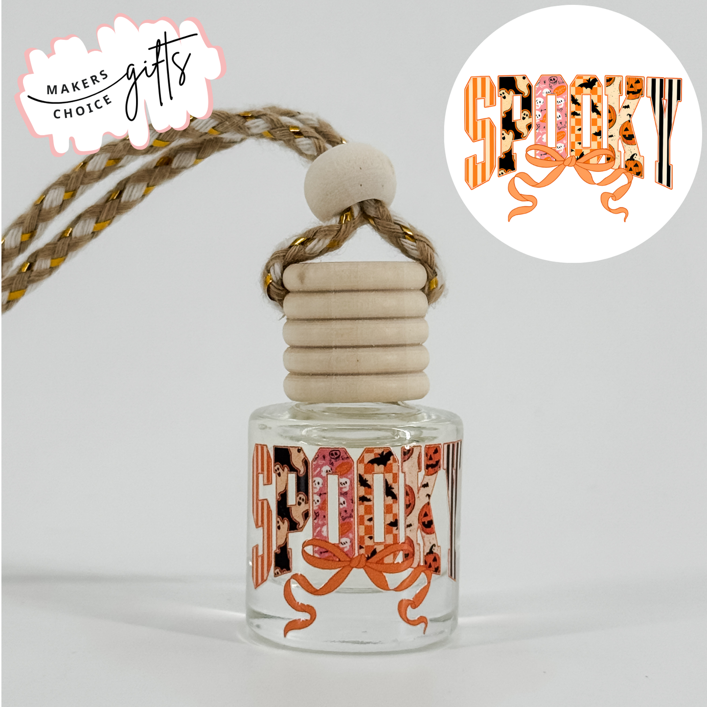 Fall Car Diffusers – Ghosts & Pumpkins