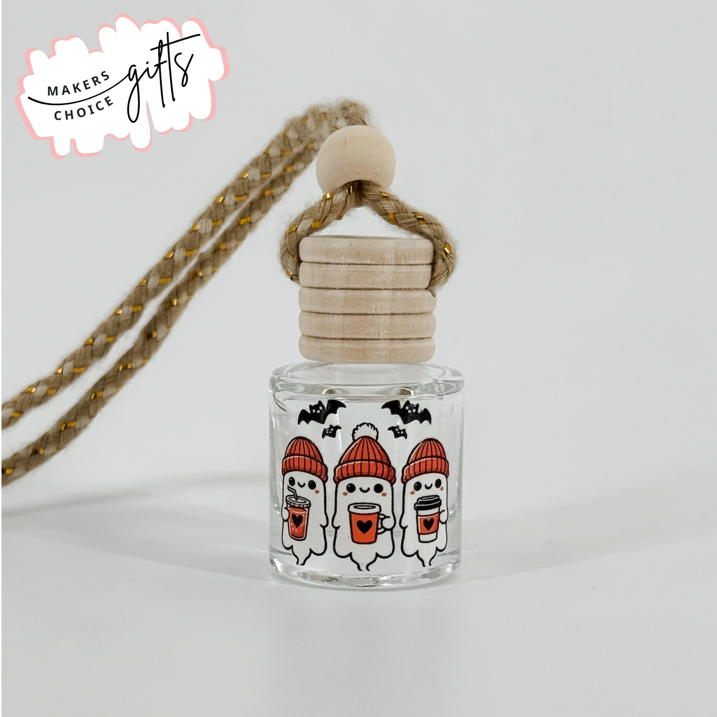 Fall Scented Car Diffusers – Ghosts & Pumpkins