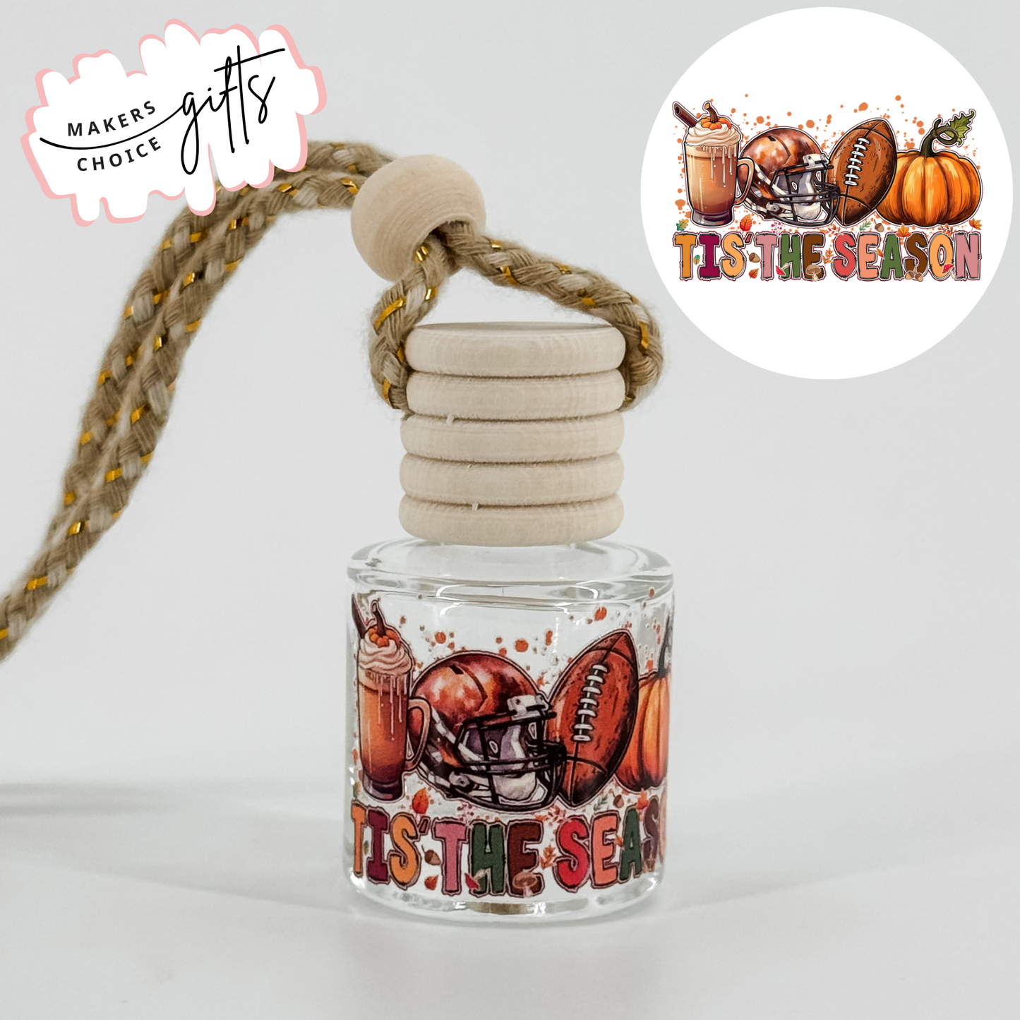 Fall Car Diffusers - FOOTBALL Edition