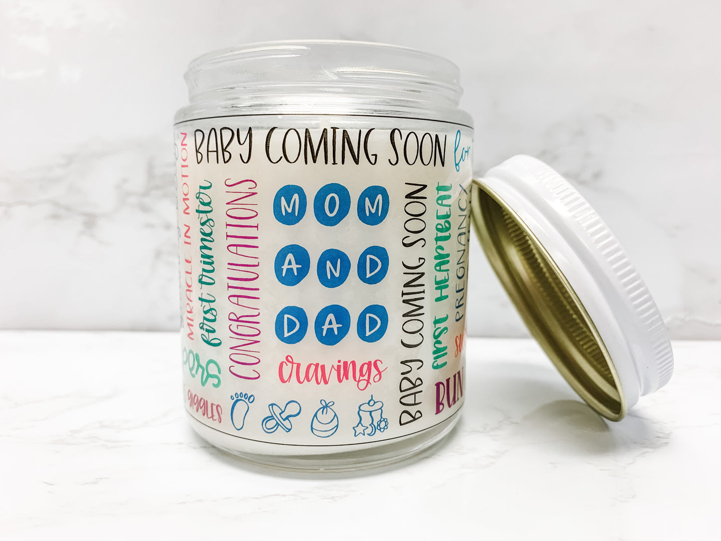 Expecting Parents 8oz Candle