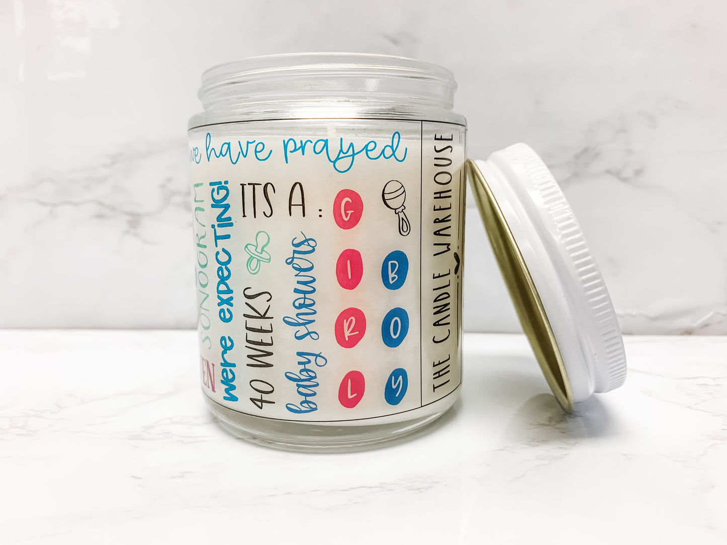 Expecting Parents 8oz Candle