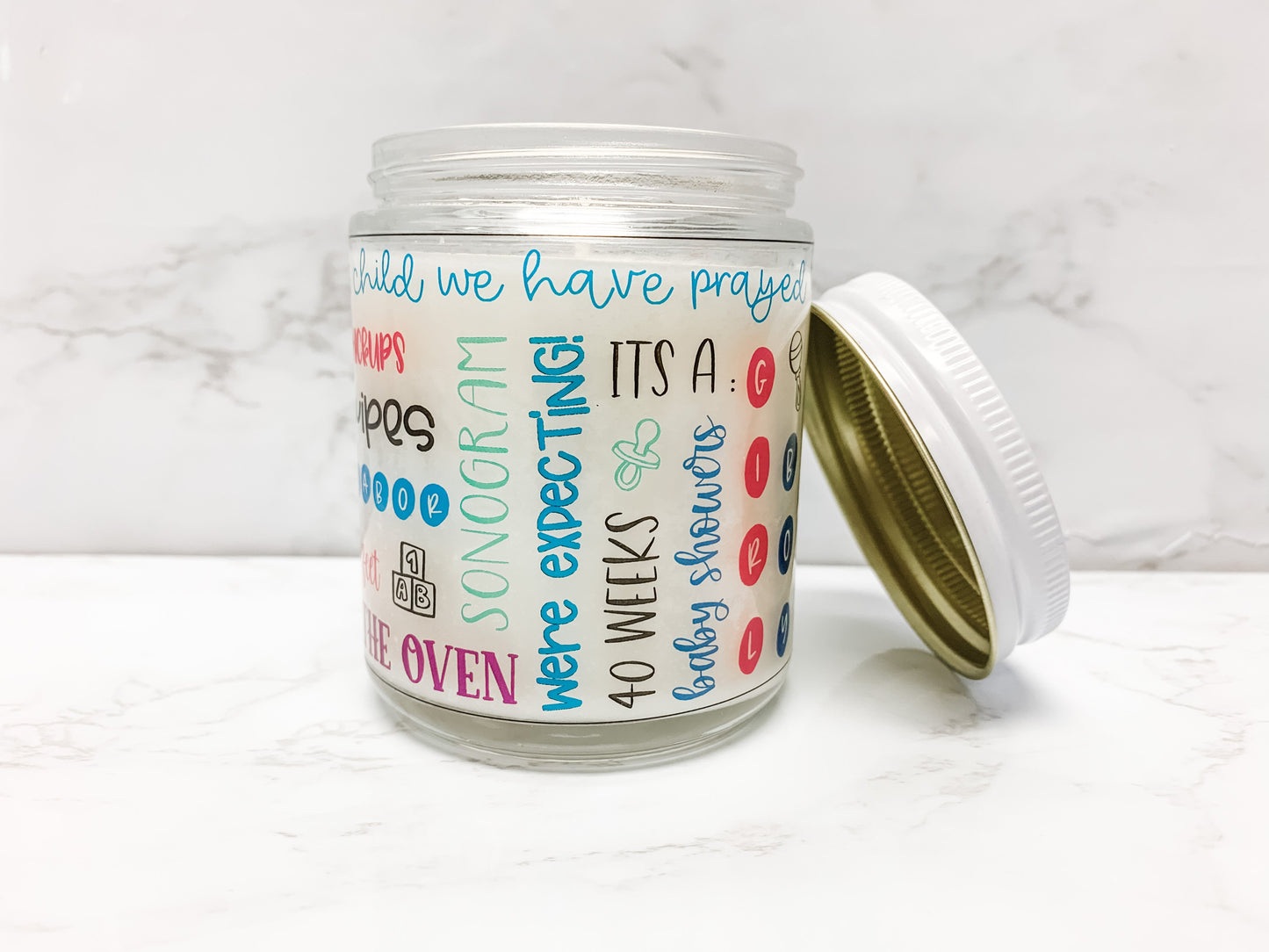 Expecting Parents 8oz Candle