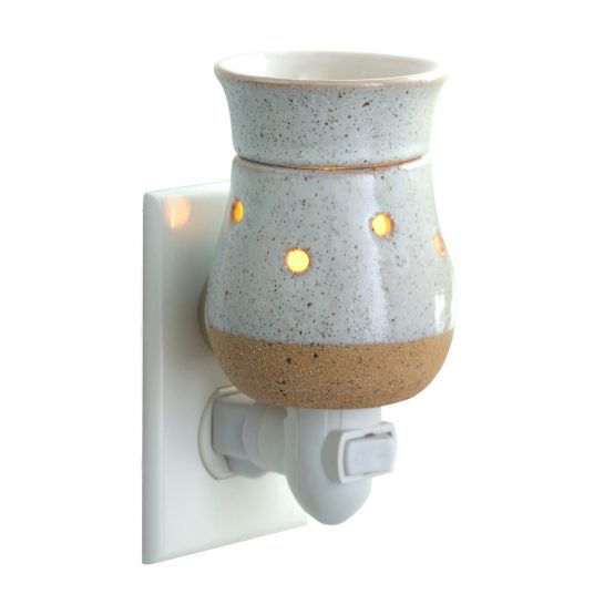 Rustic White Wall Plug Fragrance Warmer