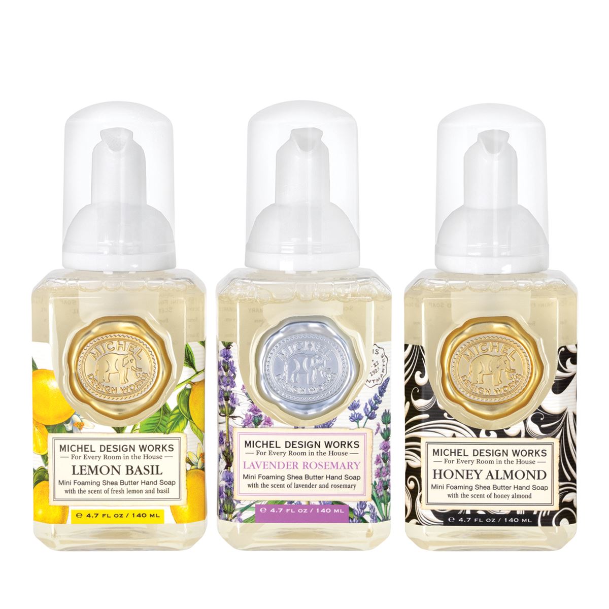 Lemon Basil Mini Foaming Hand Soap