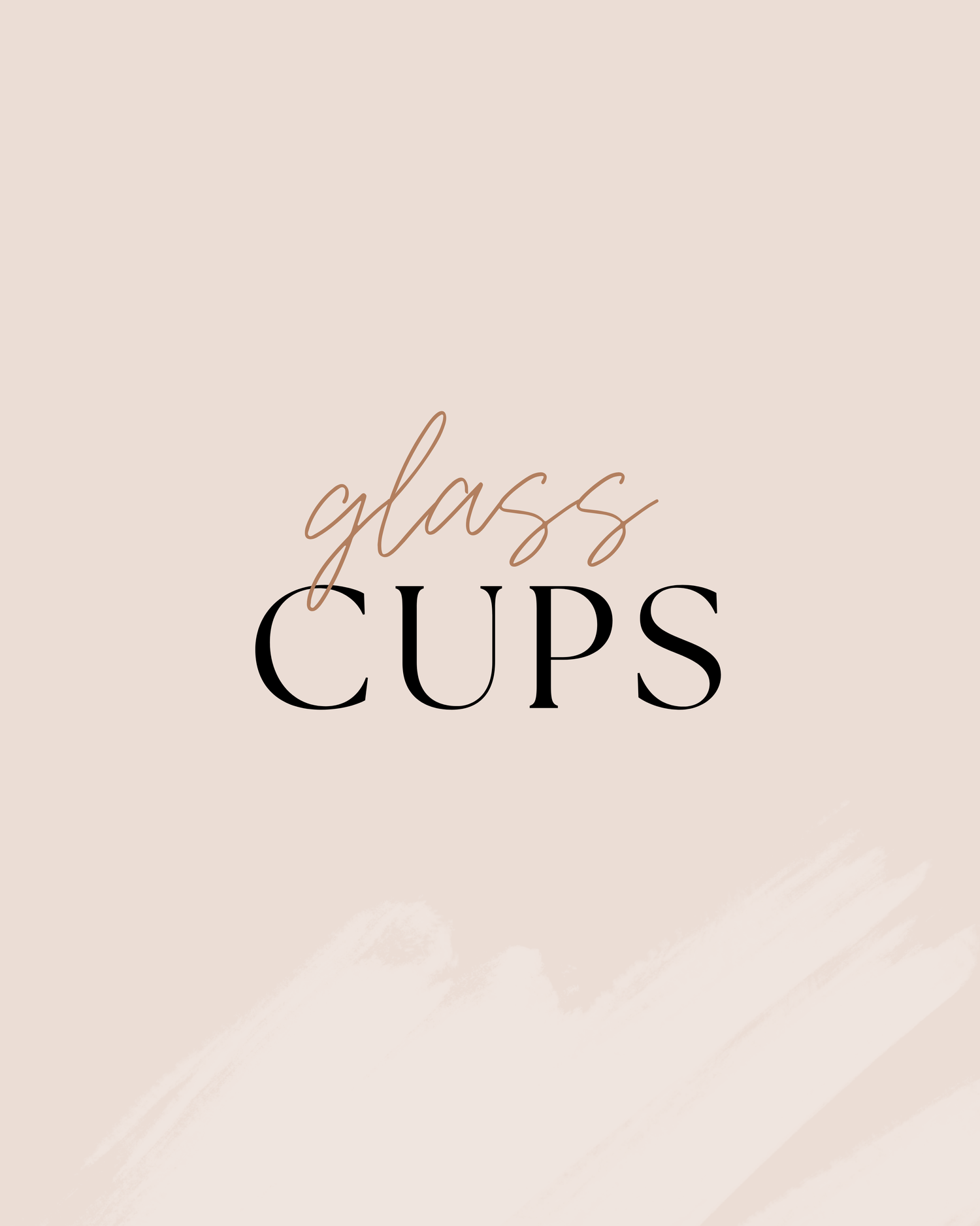 Glass Cups