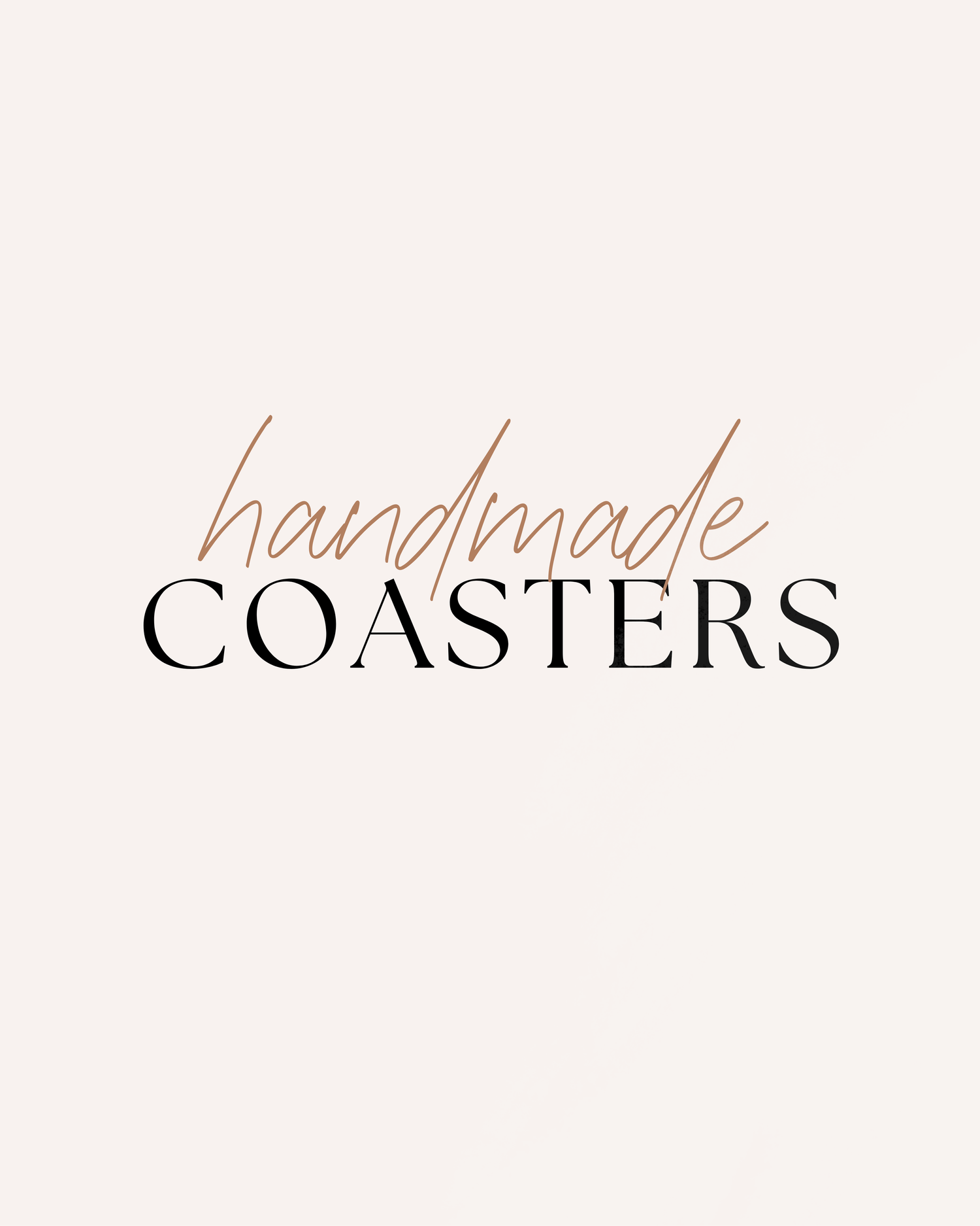 Handmade Coasters