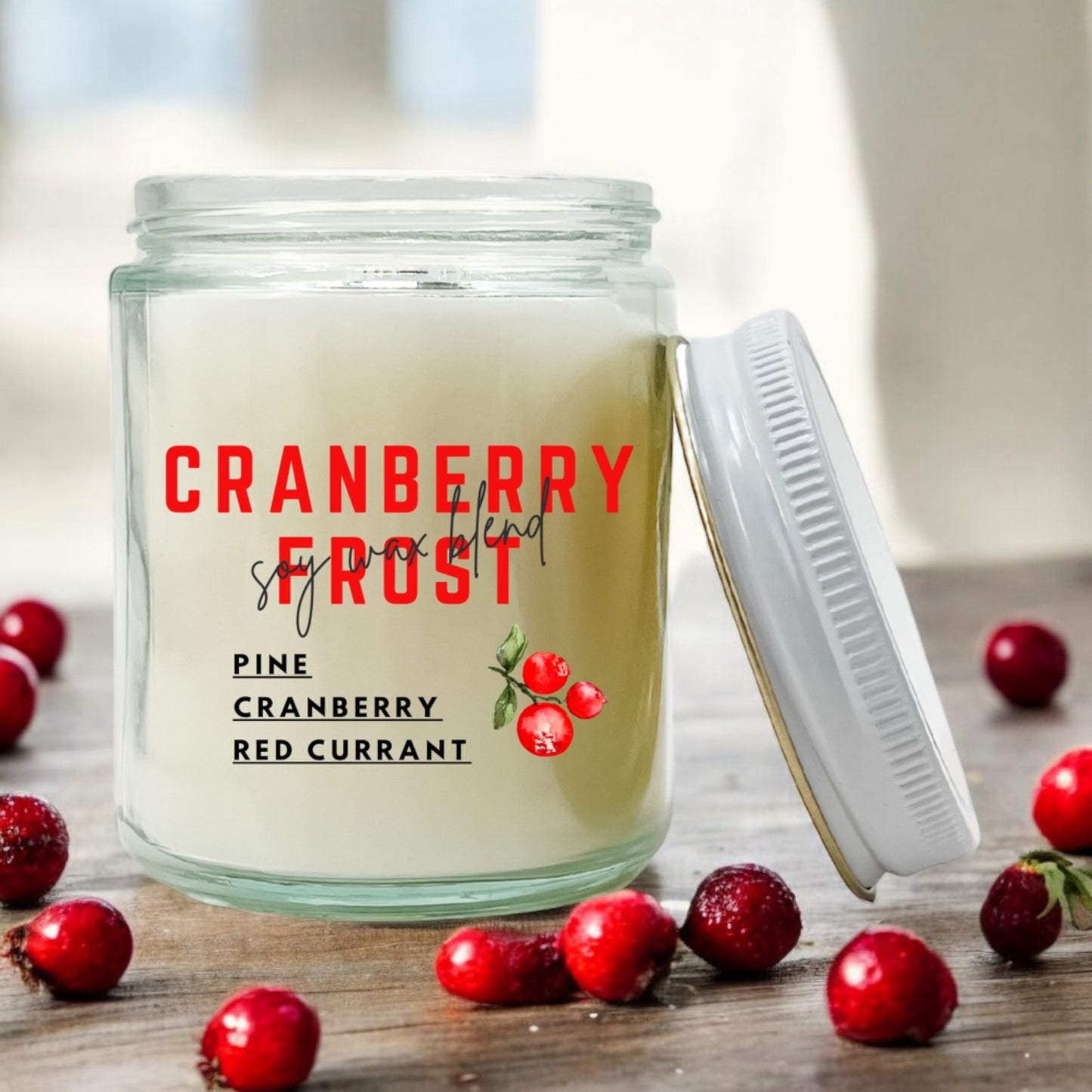 Cranberry Frost 4 oz Candle