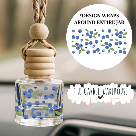 Blueberry Wrap Hanging Car Diffuser