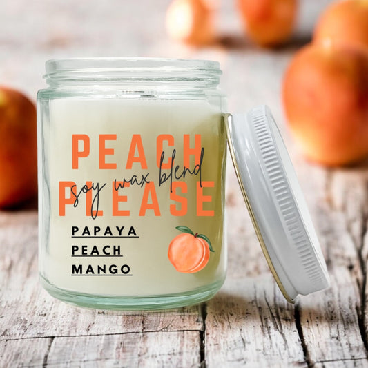 Peach, Please 4 oz Candle