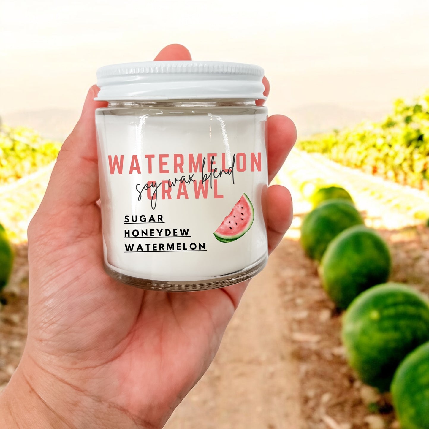 Watermelon Crawl 4 oz Candle