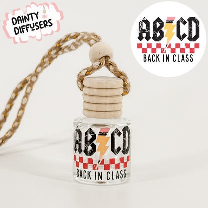 ABCD Back In Class Car Diffuser