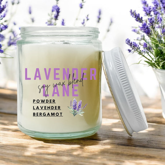 Lavender Lane 4 oz Candle