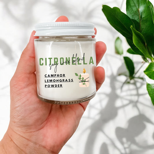 Citronella 4 oz Candle