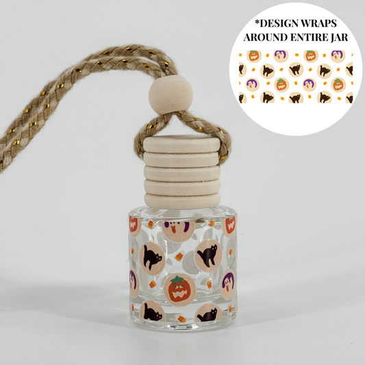 Cat & Pumpkin Cookies Car Diffuser