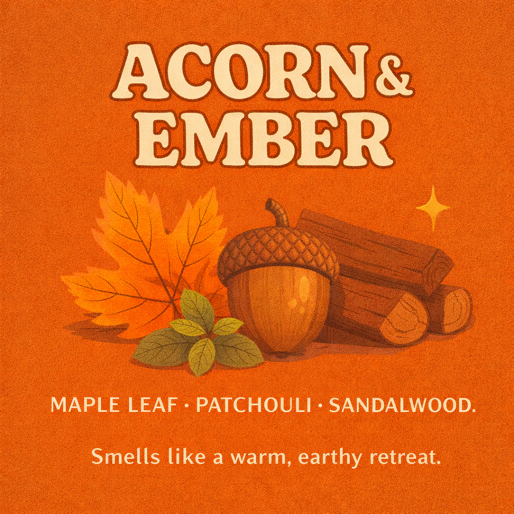 Pumpkin & Leaves Wrap-Around Car Diffuser