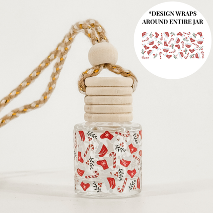 Candy Canes & Stockings Car Diffuser