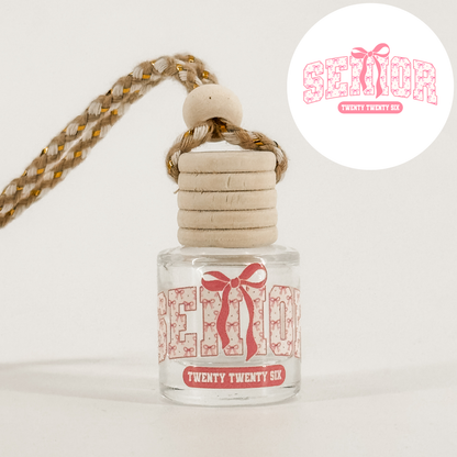 Pink Senior 2026 Car Diffuser