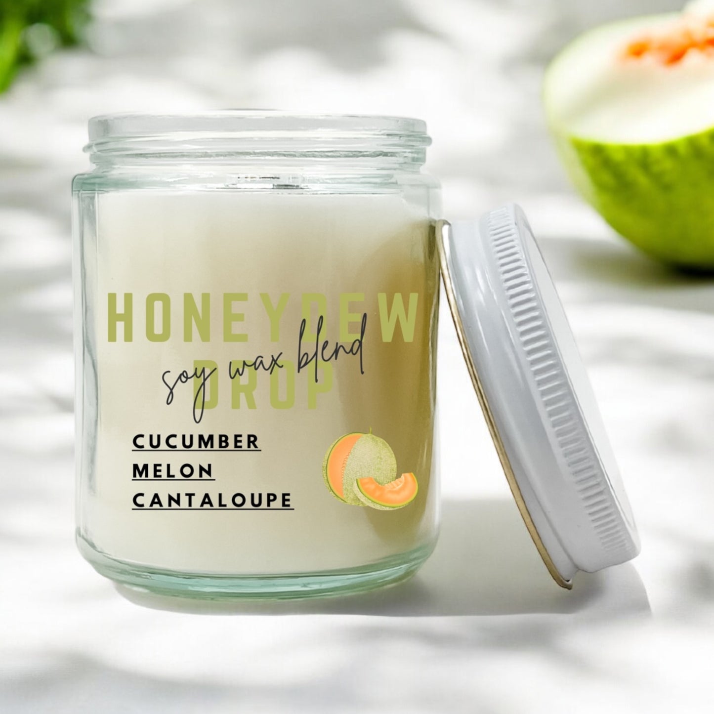 Honeydew Drop 4 oz Candle