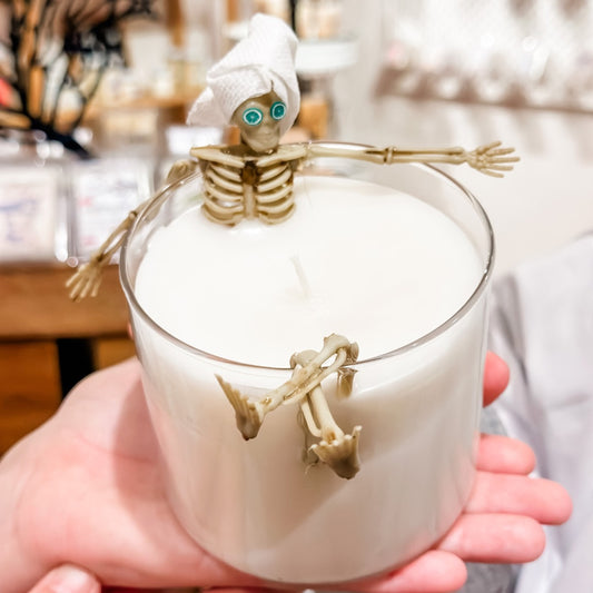 Skeleton Candle Making