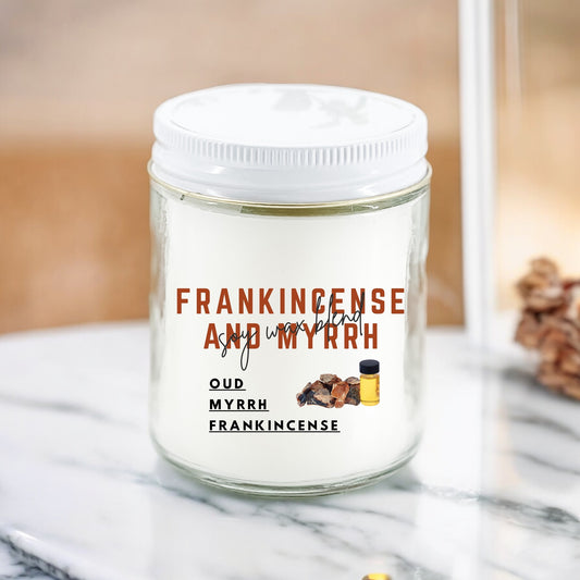 Frankincense and Myrrh 8 oz Candle