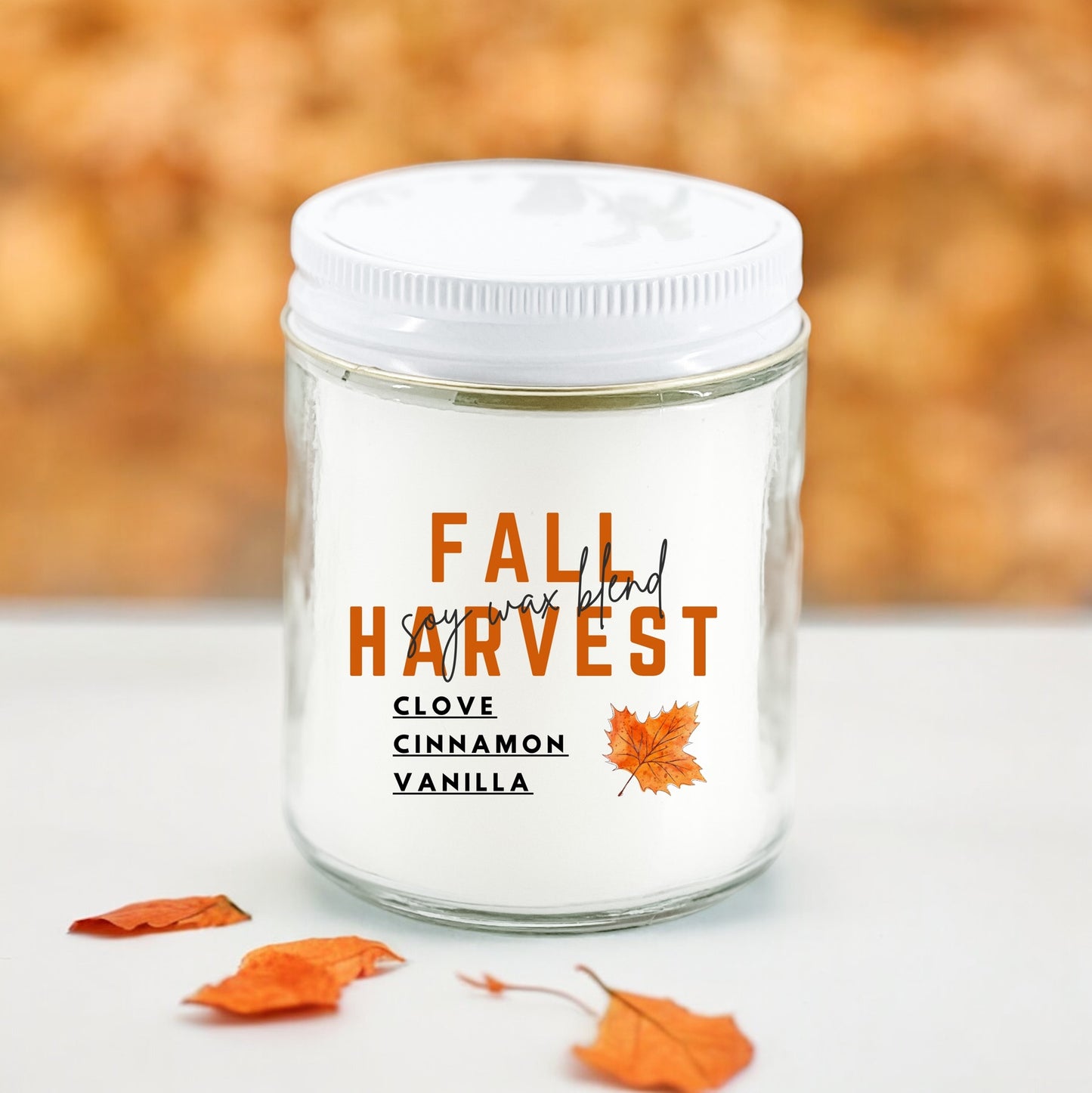 Fall Harvest 8 oz Candle