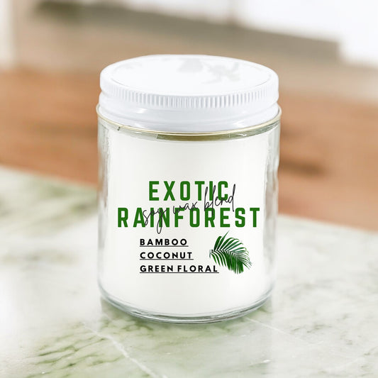 Exotic Rainforest 8 oz Candle
