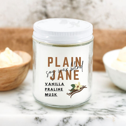 Plain Jane 8 oz Candle