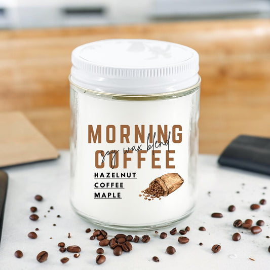 Morning Coffee 8 oz Candle