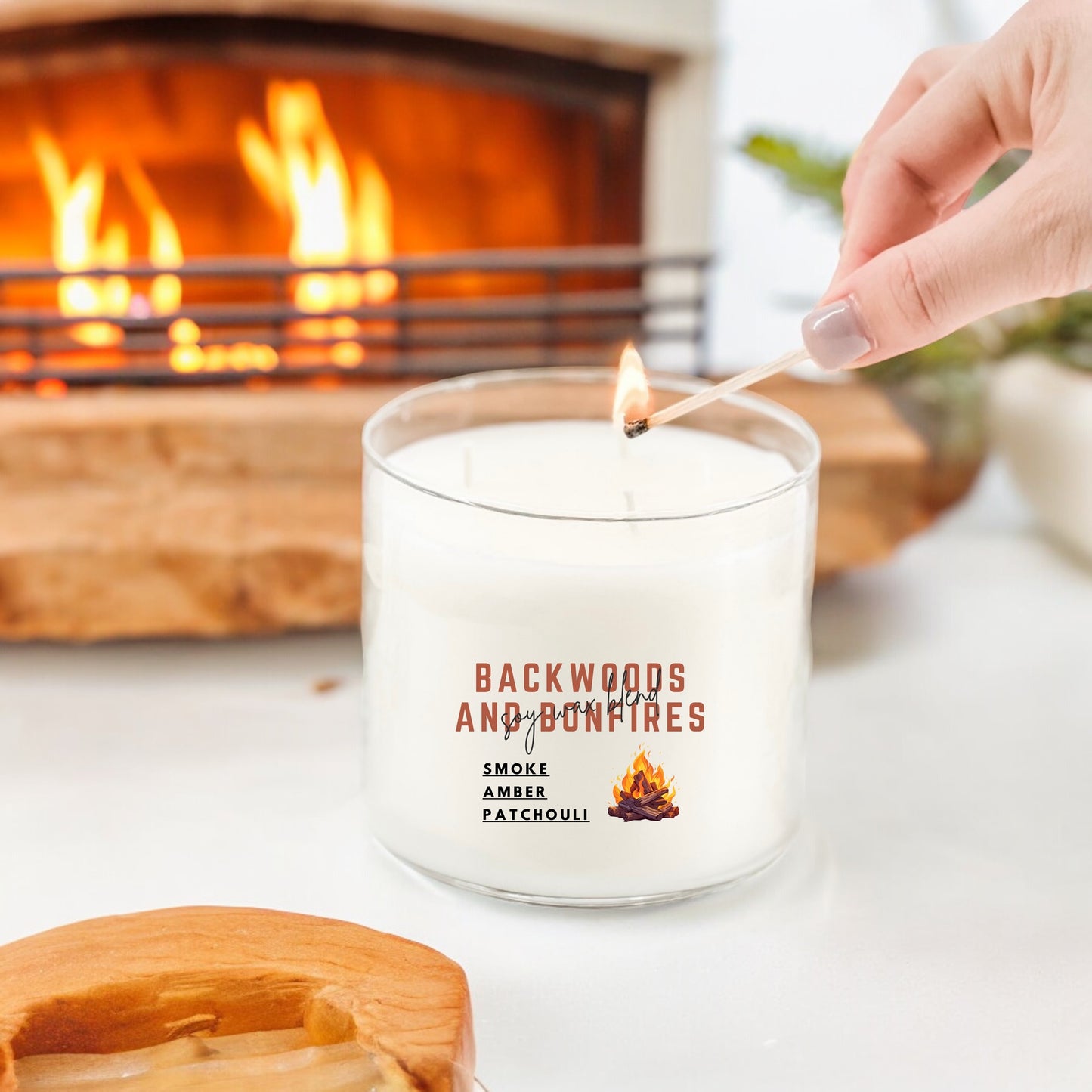 Backwoods and Bonfires 3-Wick Candle