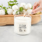 Clean Cotton 3-Wick Candle