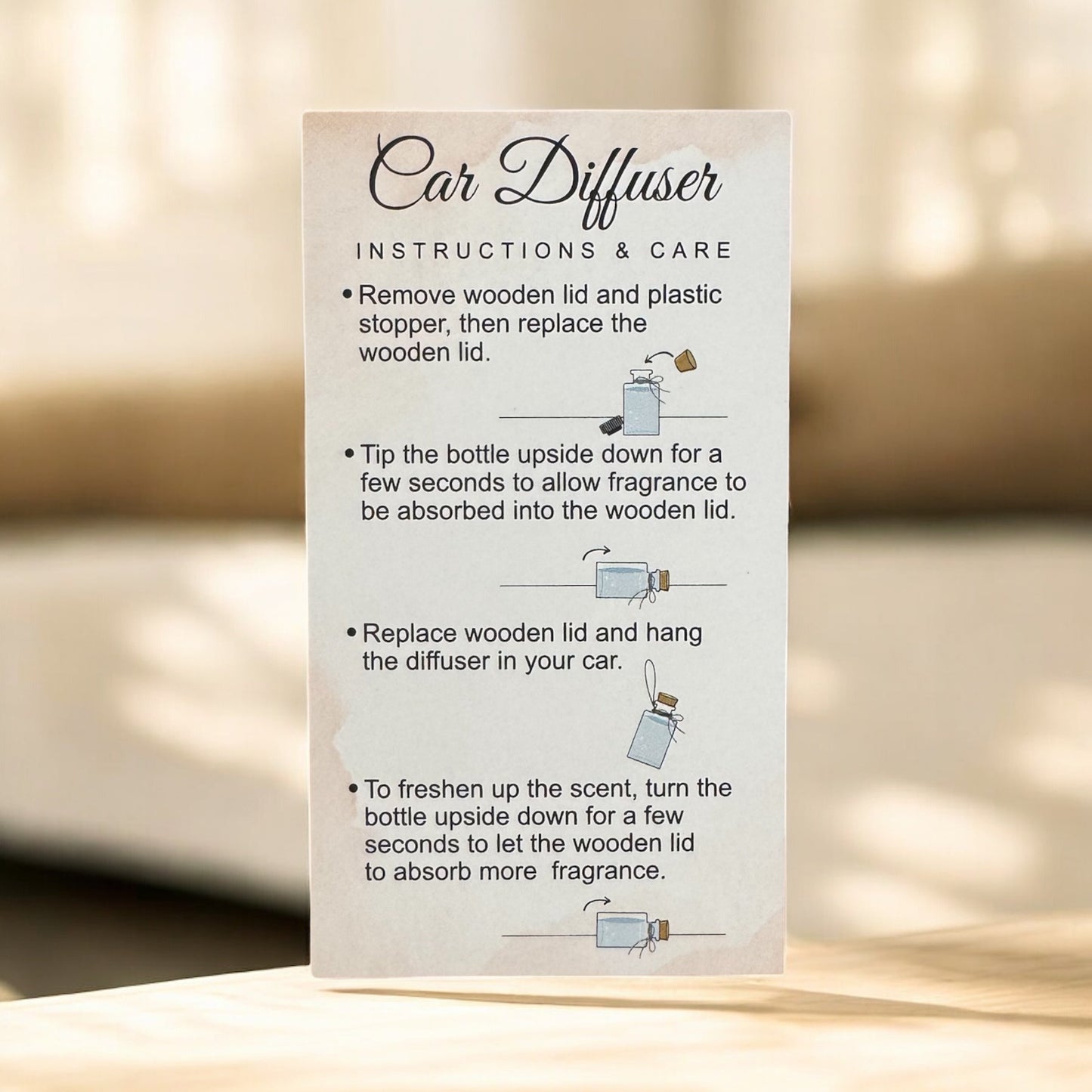 Teach, Love, Inspire Car Diffuser