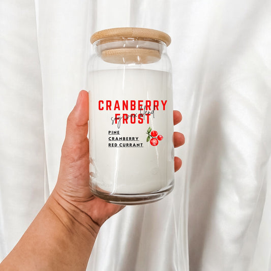 Cranberry Frost 16 oz Candle