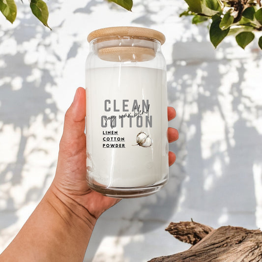 Clean Cotton 16 oz Candle