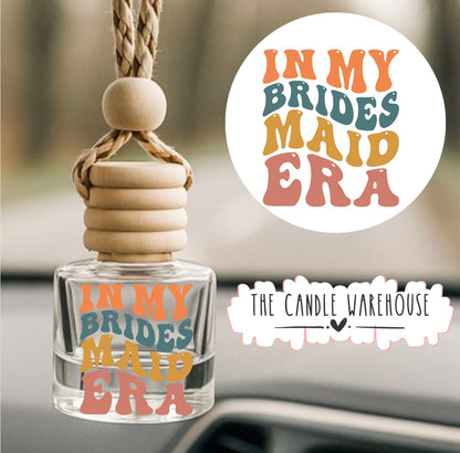 Bridesmaid Era Hanging Car Diffuser