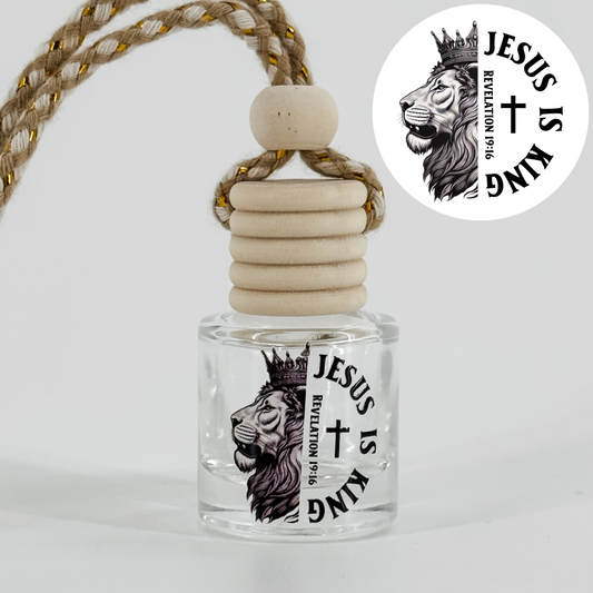 Jesus Is King Car Diffuser