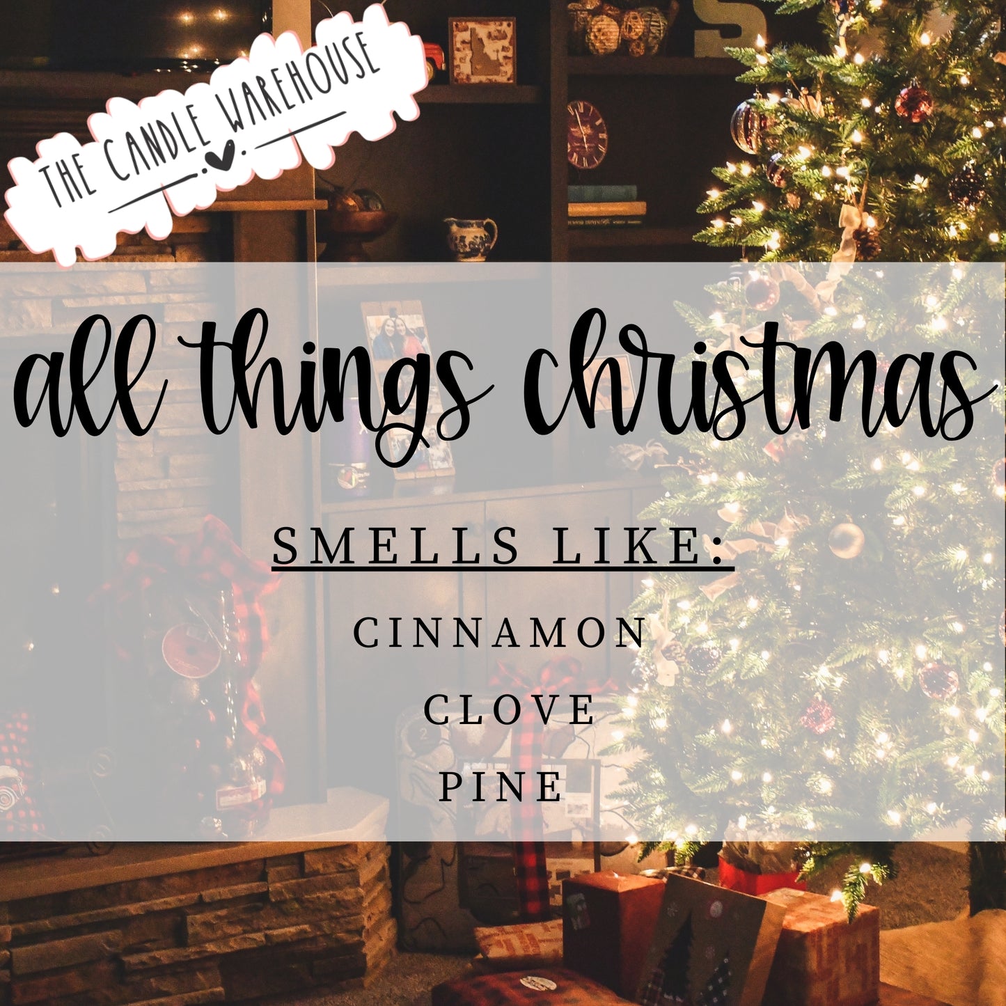 All Things Christmas 8 oz Candle