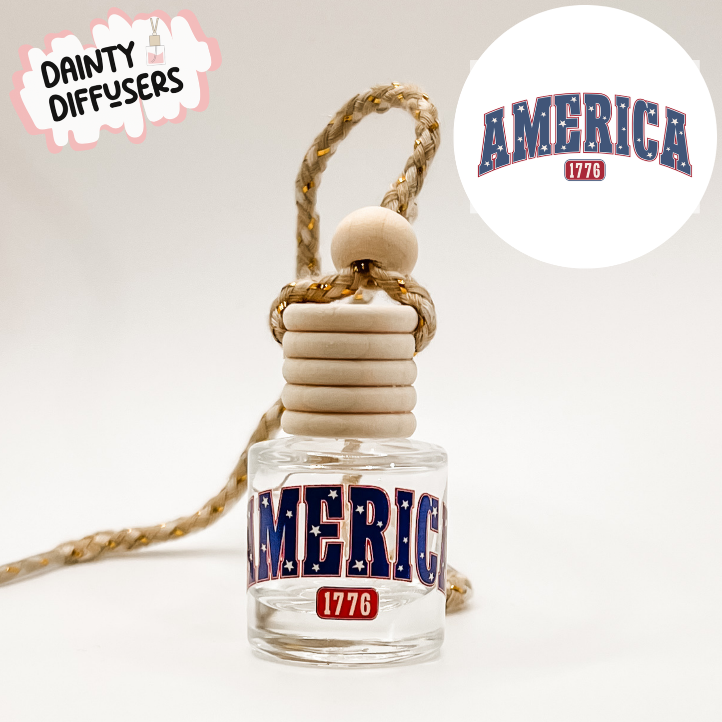 America 1776 Car Diffuser