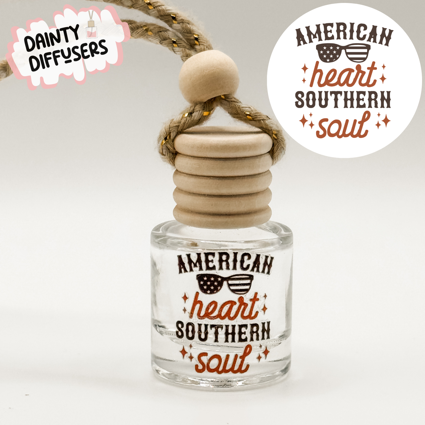 American Heart Car Diffuser