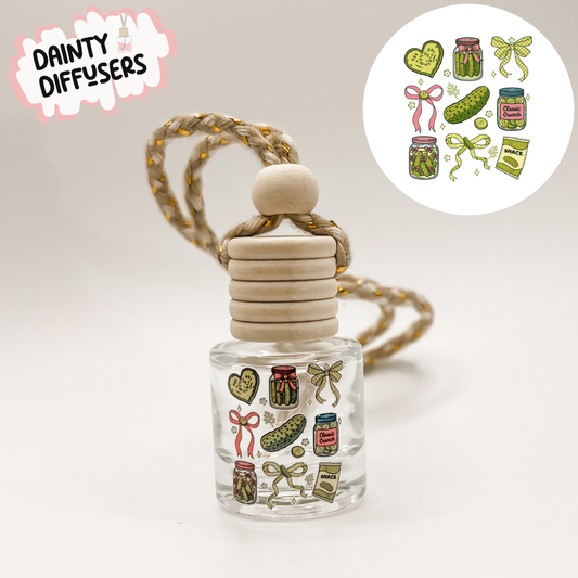 Assorted Pickles Car Diffuser