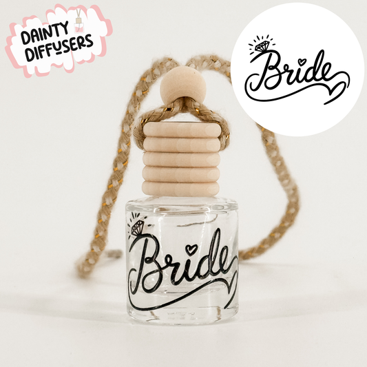 Bride W/ Left Diamond Car Diffuser