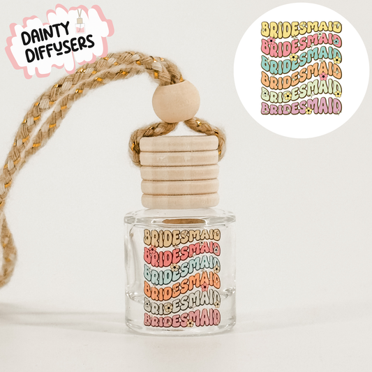 Bridesmaid Wave Car Diffuser