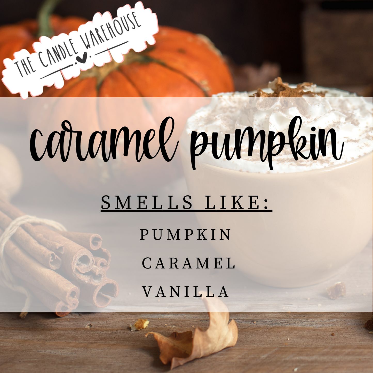 Caramel Pumpkin 16 oz Candle