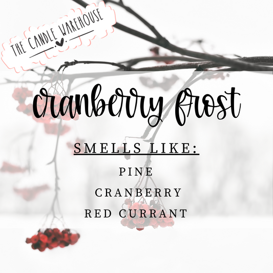 Cranberry Frost 8 oz Candle