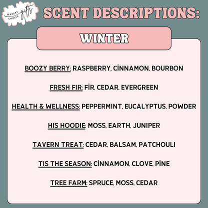 Fall Car Diffusers - Warm & Woodsy