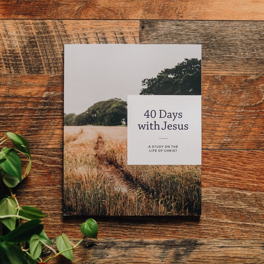40 Days With Jesus Lent Study Book - Men