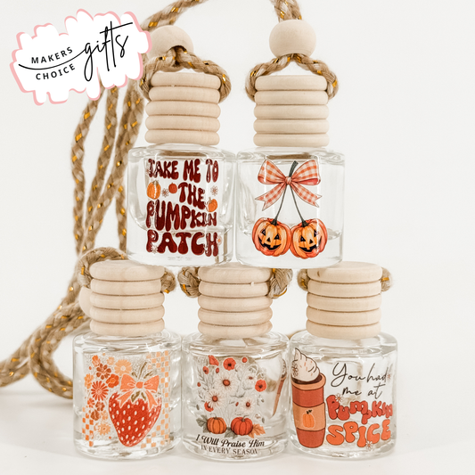 Fall Car Diffusers - Pumpkin Patch