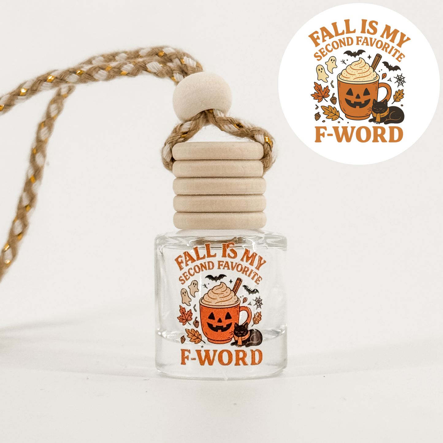 Fall Is My Second Favorite F-Word Car Diffuser