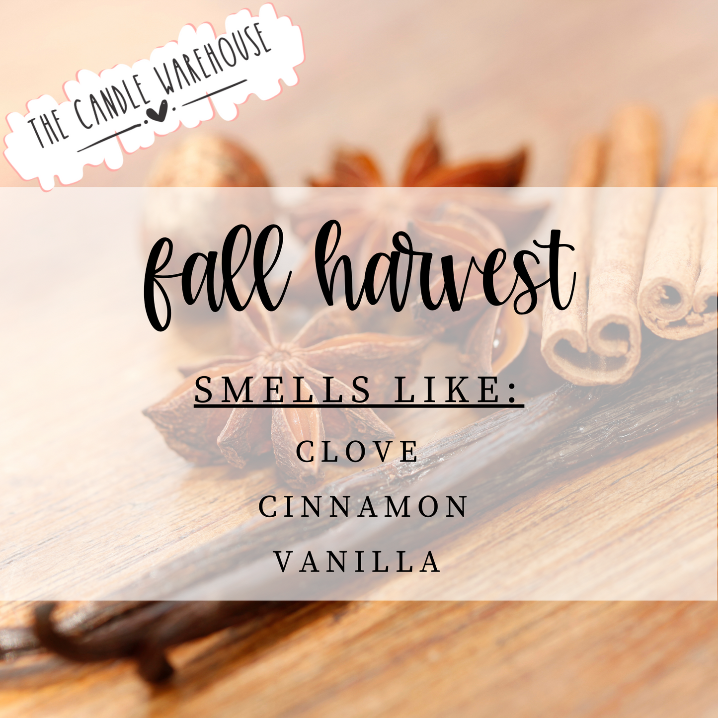 Fall Harvest 3-Wick Candle